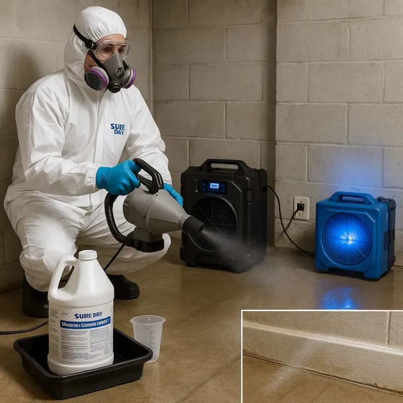 Sanitization and Odor Removal process in City of Lexington, VA